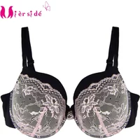 Mierside ZBW036 Super Big Bras Women Plus Size Bralette with Lace 38 40 42 44 46 DD/DDD E F Women Underwear