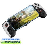 2 in 1 Wireless Mobile Gaming Controller Type C Cooling Cell Phone Gamepad Joystick Dual Joystick for IPhone/Android Phone