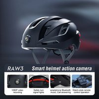 RAW3 Smart Helmet Sports Camera WIFI 1080P HD Video Recording Bluetooth Headset GPS Voice Reminder Motorcycle Helmet Camera
