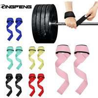 2PCS Weightlifting Straps Lifting Wrist Straps Strength Training Deadlifts Crossfit Hand Grips Wrist Support