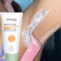 Aloe Vera Hair Removal Cream Gentle Painless Depilation For Armpit Leg Arms Body Mild Non Irritating Hair Remover Men Women 60g