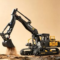 NEW BLOCK 998pcs Excavator Models Building Blocks MOC City Construction Engineering Vehicle Bricks Educational Toys Gift