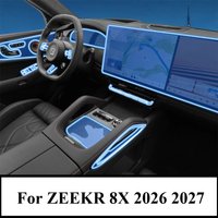 For ZEEKR 8X 2026 2027 PPF Protection film Matte transparent TPU LCD GPS Navigation Gear Panel Center Console Car Accessories