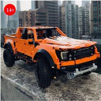 2025 New Technical Super Pickup Building Blocks Toy Car Children and Boys Birthday Gifts Toy Party Gifts 1379PCS