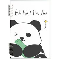 B5 Loose Leaf Composition Notebook 300 Grid Writing Paper Panda Print Student Essay Exercise Book Primary School Kids Homework