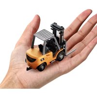 2026 Bluetooth Mini Remote Control Construction Vehicle 1:64 Construction Vehicle Model Excavator Table Play Toy Boy Gift
