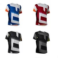 AliExpress NONE Cycling Jersey Short Sleeve DH Motocross Downhill Suit Mountain Bike Riding Jersey Breathable Shirt