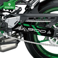 POSFIRA Motorcycle Swingarm Stickers Vinyl Decals for Kawasaki Z900 Z 900/SE 2020 2021 2022 2023 2024 2025 2017-2026 Accessories