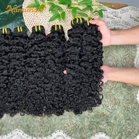Burmese Curly Bundles 100% Human Hair 20 22 24 26 Inch 3 4 Bundles Virgin Raw Hair Extension Quick Weave Natural Color For Women image 3