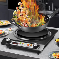 5000W Genuine Banqiu Concave Induction Cooker High Power Electric Wok Stove for Home & Commercial Powerful Stir-Fry
