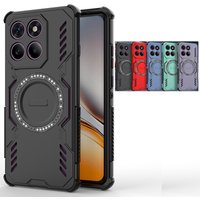 Heat Dissipation Armor Shockproof Magnetic Case For Motorola Edge 60 Pro Fusion G05 G15 G75 G100 G86 G67 G57 Power Back Cover