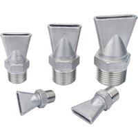 304 Stainless Steel Duckbill Air Knife Nozzle High-Temp Resistant Sandblasted Blowing Jet Nozzle Corrosion Resistant
