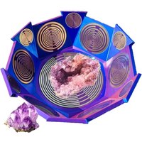 ERICAT Multi-Wave Oscillator, 24-Level MWO Matrix Bowl, Water Activates and Harmonics Balance to Eliminate Negative Energy