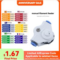 Upgraded Manual Filament Feeder Handwheel Rolling Feeder Applicable To All 3D Printers Silky Smooth Feeding