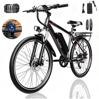 HEADEER BK1350 E-Bike 48V13AH Akku Doppelfederung Stoßdämpfung Elektrofahrrad 26-Zoll-Reifen Elektro-Mountainbike
