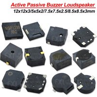 5PCS/lot Buzzer 9032 5020 7525 9650 1230 9.0x3.2MM Active Passive Buzzer Magnetic DC 3V 5V 9.0*3.2MM Loudspeaker For Arduino SMD