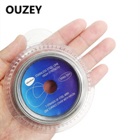 10M 7 Strands 10LB-200LB Fishing Line Wire Leader Vinyl Coated Stainless Steel Trace Nylon High Strength Lures Leader Wire
