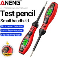 ANENG B19 Cross/Word Screwdriver Pen 30-1000V Voltage Digital Handheld Non-Contact Test Diagnostic Breakpoint Finder Buzzer Tool