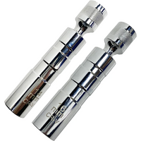 2Pcs Spark Plug Socket 14mm 16mm 360° Swivel Spark Plug Socket Removal Tool Magnetic Spark Plug Socket Installation Tools