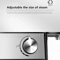 New 20Bar Italian Espresso Coffee Machine Small Home Steam Brewing System for Perfect Home Barista Experience