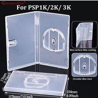 1/5PC Game Disc Protection Box For PSP1000 2000 3000 Plastic Transparent Storage Shell Dustproof Moisture proof Protection Box