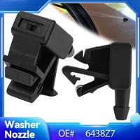 Erick's Wiper 2Pcs Front Windshield Wiper Washer Jet Nozzle For Peugeot Partner Tepee For Citroen Berlingo 2008 - 2018 OE#6438Z7