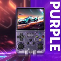 R36S Handheld Video Game Console Linux System 3.5 Inch IPS Screen Portable Pocket Video Player R35S 64GB 15000 Games