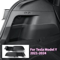 Car Trunk Guard for Tesla Model Y 2021-2024 TPE Tail Box Side Fully Wrapped Protective Panel Wear-resistant Car Mat Accessories