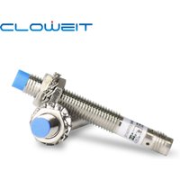 Cloweit IP65 M8 Inductance Proximity Sensor NPN PNP DC10-30V 3pin Connector Cylindrical Metal Approach Switch LJ8A3 Series