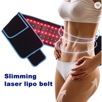 LED Light Therapy Belt 660nm 850nm Red Light Laser Lipo Wrap Mat Device for Fat Loss And Skin Rejuvenation