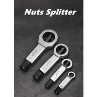 Nut Screw Splitter Set Remover Tools,Rusted Nut Breaker,Steel Nut Remover Extractor,Manual Pressure Nut Cracker Metal Splitter