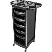 Hairdressing Trolley, Hair Salon Perm and Dyeing Tool Trolley, Barber Shop Six-layer Large-capacity Storage Salon Tool Cart
