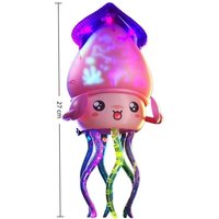 LED Light Magical Dancing Octopus Automatic Obstacle Avoidance With Music Light Dancing Octopus Toy Eight-claw Twisting