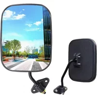 2PCS Rearview Mirror Adjustment 360 Degrees for Agricultural Electric Tricycle Rotatable Universal Reverse Car Convex Mirror