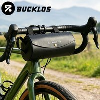 BUCKLOS Bike Handlebar Bag 2.5L Capacity Bicycle Front Bag 600D TPU Waterproof Cycling Storage Bag Road Mountain Bike Front Bags