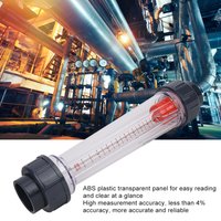 LZS-40 (D) Plastic Tube Type Liquid Flowmeter High Accuracy Waterflow Flowmeter 1-10m³/H Range Tube Type Flowmeter 
