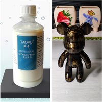 250ml Acrylic Brightener Protective Paint Water-based Gloss Oil Environmentally Friendly Clay Protective Transparent Varnish