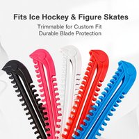 Universal Anti-Slip Ice Sheet Protector, Adjustable Protective Cover, Wear Resistant Ice Skate Protectors, 1 Pair