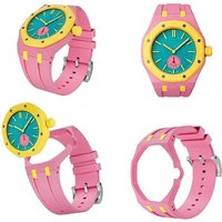 For AP Pocket Watch Integrated Strap Watches Men's and Women's Trends Personality Fashion Design Waterproof Quartz Watch Black