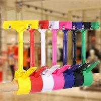 Multifunctional Adjustable Price Tag Clip Holder Colorful Advertising Display Support Product Label Rack Supermarket