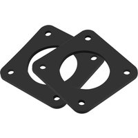 1PCS CNC machined Nema 17 Stepper Motor Damper Silicone shock absorber 42 Motor Absorber 2MM thickness For 3D Printer parts