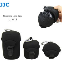 JJC Neoprene Lens Case Lens Pouch Bag for Canon EF-M 18-150mm 18-55mm 55-200mm Sony E 10-18mm Nikon Fujifilm Mirrorless Camera