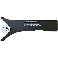 1:1 Proportional Slide Radius Measuring Tool 4mm-100mm Diameter 3D Printing Radius Measurement Instrument Portable 2mm Radius