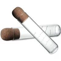 Glass Pipe Tea Infuser Creative Tea Mate, Tea Filter Strainer for Loose Leaf Herb Spice, Tea Maker Brewing Sieve Teaware Tool