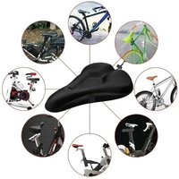 AliExpress NONE 1PC Bike Seat Cushion Gel Padded Soft Cover for Men Women Comfortable Bicycle Saddle Pad Outdoor Cycling Accessory