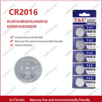 2-50PCS 80mAh CR2016 Coin Cells Batteries CR 2016 DL2016 BR2016 LM2016 ECR2016 3V Lithium Button Battery For Watch Remote Key