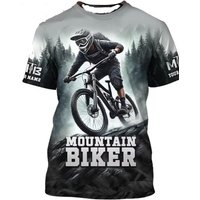 AliExpress NONE MOUNTAIN BIKE GRAPHIC T-SHIRT MOUNTAIN BIKE RIDING APPAREL QUICK-DRYING SHORT-SLEEVED SPORTS T-SHIRT FOR CYCLING ENTHUSIASTS