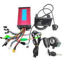 36V 48V 60V 72V Battery Universal Brushless Controller With LCD Display Throttle for Electric Bicycle Scooter 800W 1200W Motor
