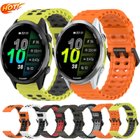 22mm Silicone Strap for Garmin Forerunner 570 47mm Venu 3 4 45mm 970 965 265 Ocean Wristband Amazfit Active Max Balance 2 Bip 6
