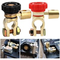 Car Battery Disconnect Switch Rotatable Leakage Protection Disconnect Isolator Switch Car Truck Parts Battery Cut-off